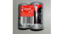 Батарейка MAXELL ZINC R14, 1.5 В SR2, размер C, 2шт